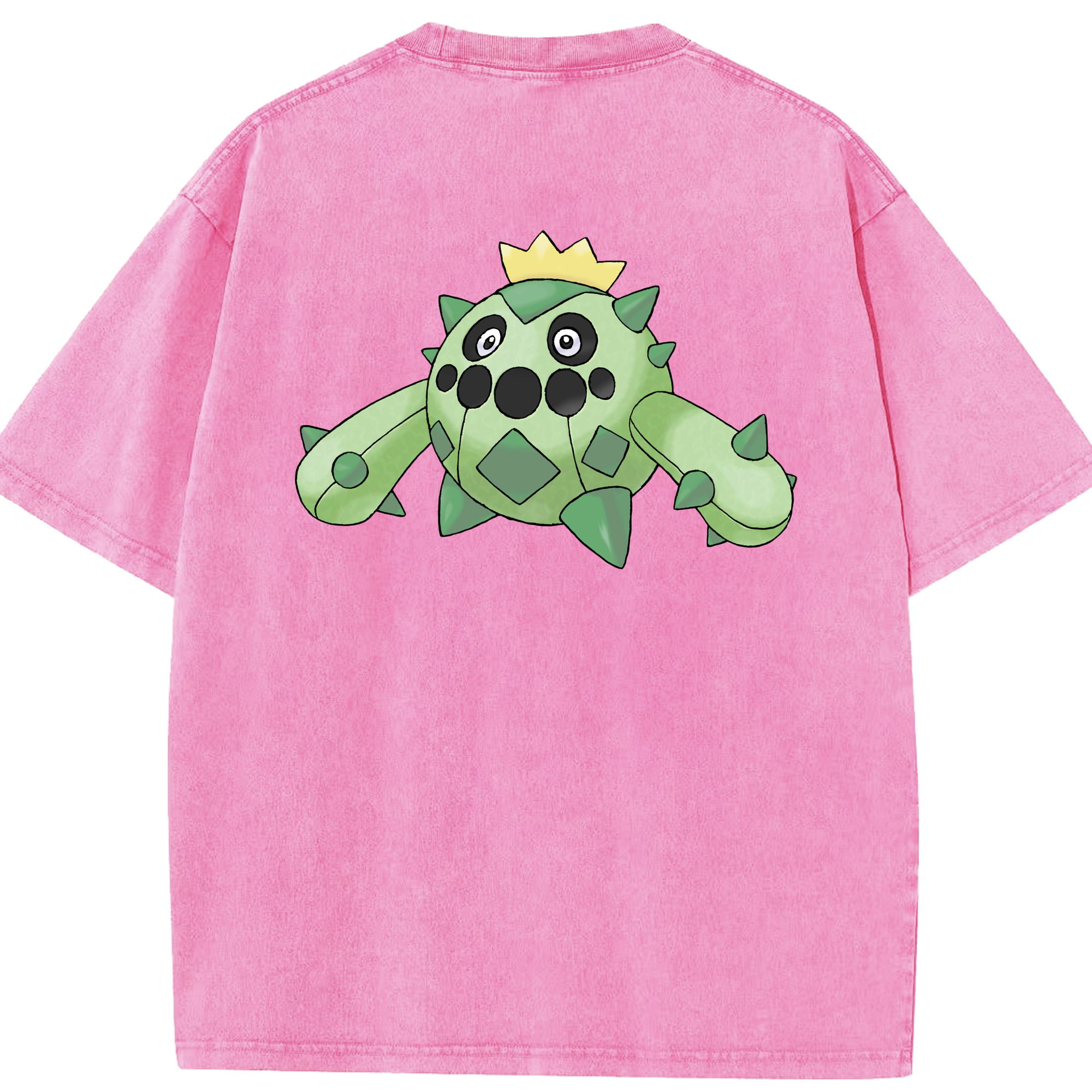 （画像用） ポケットモンスター Pokémon 綿100% ヴィンテージ風 半袖Tシャツ（背面プリント）